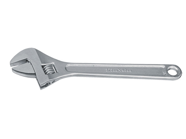 Olympia Tool 01-015 15-Inch Adjustable Wrench,Hardened And Tempered Drop Forged Chrome Plated And Fully Polished To Resist Corrosion 